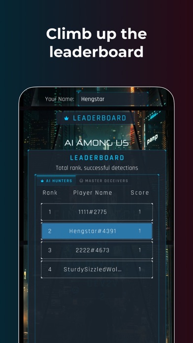 Cyber Imposter: AI Among Us Screenshot