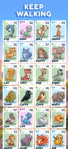 Steplings - Walk & Hatch Pets iPhone screenshot