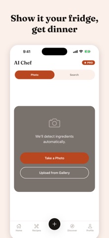 Recipeo: AI Recipes & Cookbook iPhone screenshot