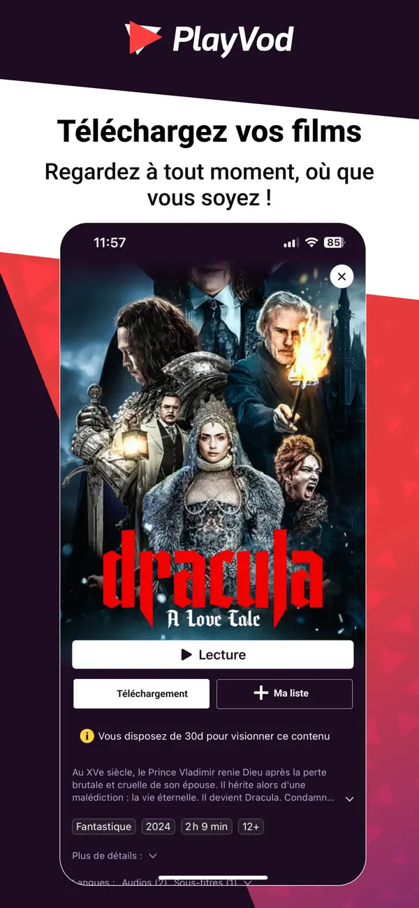 Screenshot #3 pour Playvod – Films & Séries