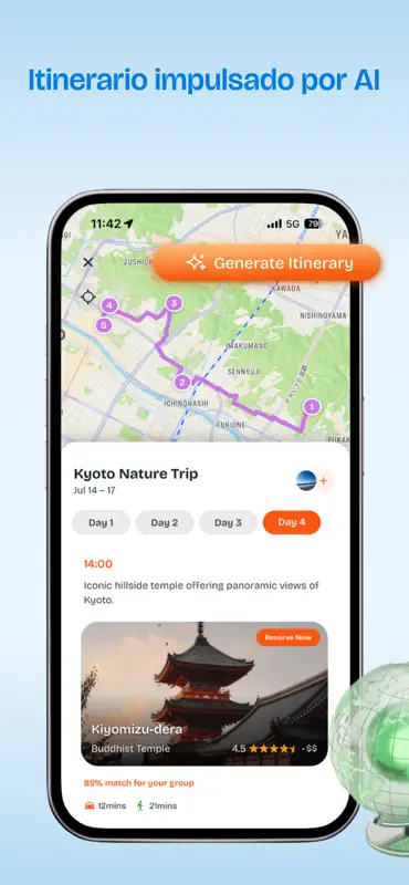 Roameo: AI Trip Planner screenshot 4 of 6