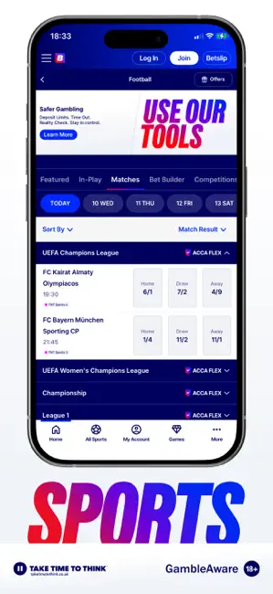 Betfred Sports, Casino & Games iPhone screenshot 4
