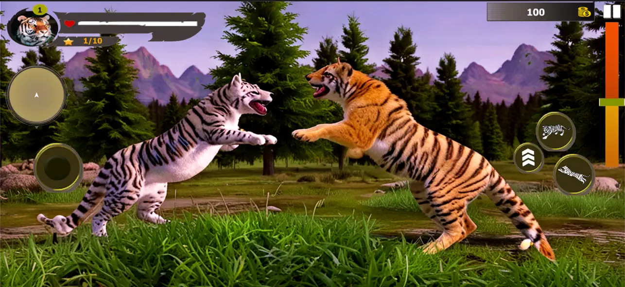 Screenshot #2 pour Simulation de tigre sauvage