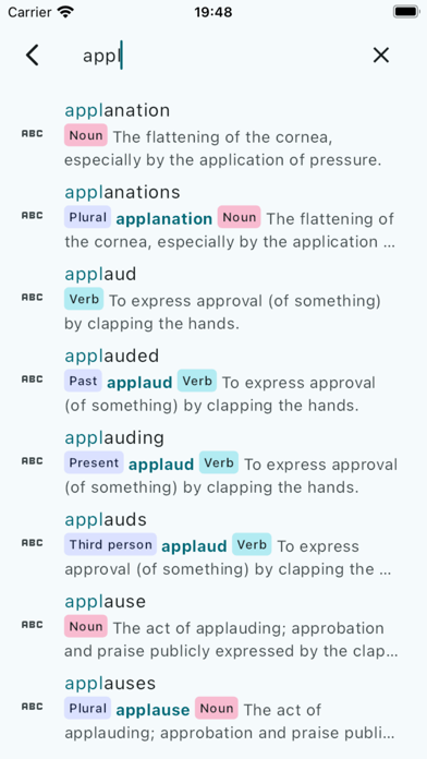 Owllen - AI English Dictionary Screenshot