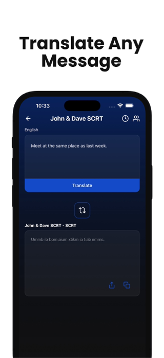 SCRT Chat - Secure Messages Screenshot 3 of 4
