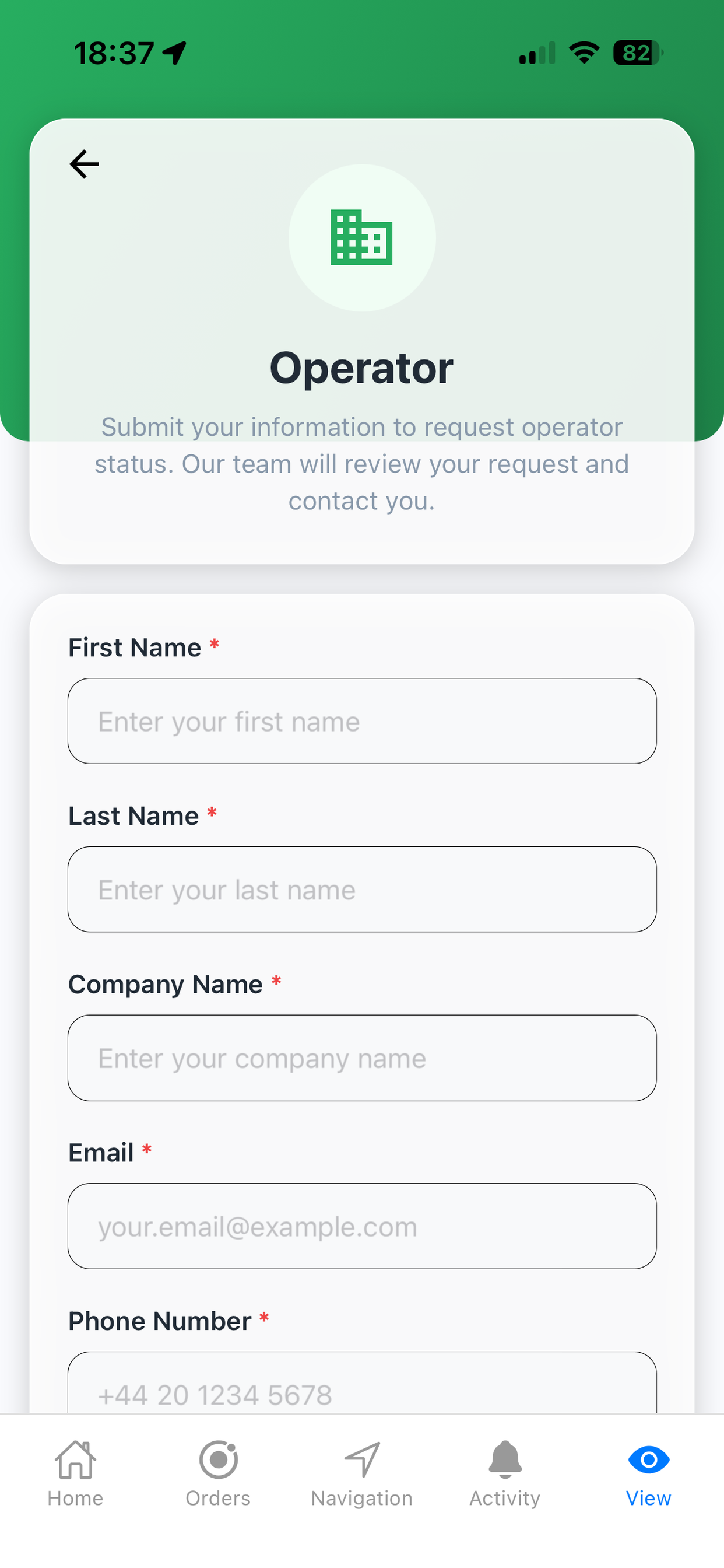 The Van App Driver screenshot 6