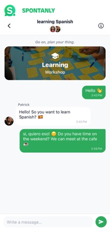 spontanly screenshot