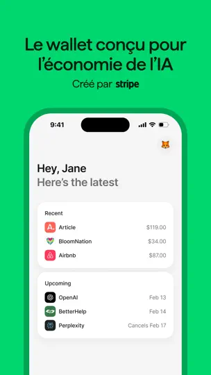 Capture d'écran de Link : Un Wallet Intelligent sur iPhone 1