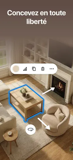 Capture d'écran de Plan Maison IA: Intérieur 3D sur iPhone 5