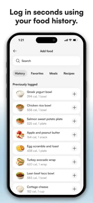 Same - Free Calorie Tracker screenshot 4