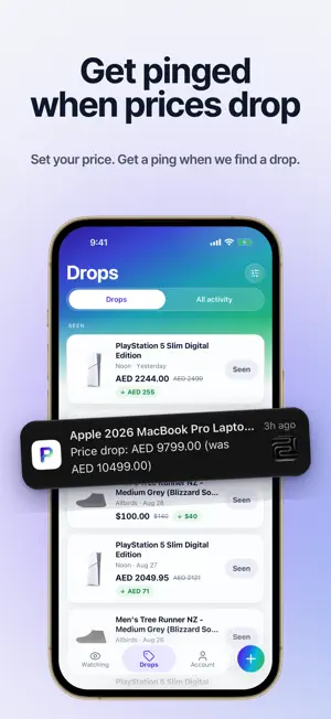 PricePing: Price Tracker screenshot 1