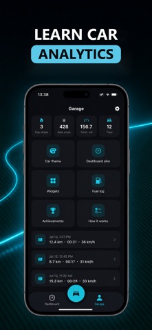 Speedometer, Car HUD & Widgets iPhone screenshot