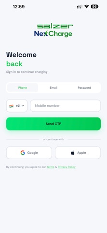 Salzer NexCharge Screenshot 2 of 6