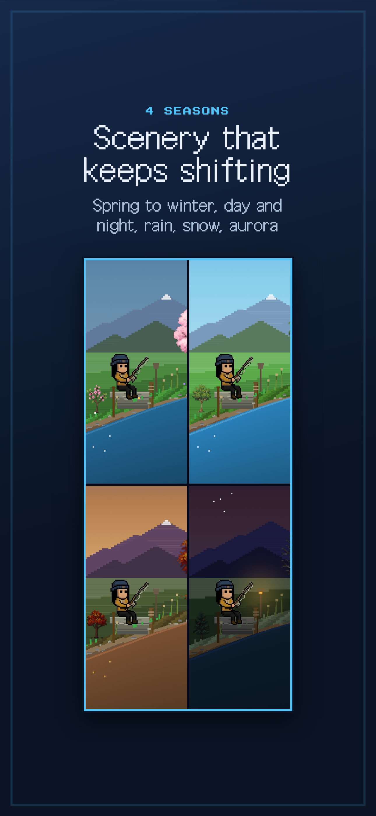 Naru - Pixel Healing Fishing screenshot 5