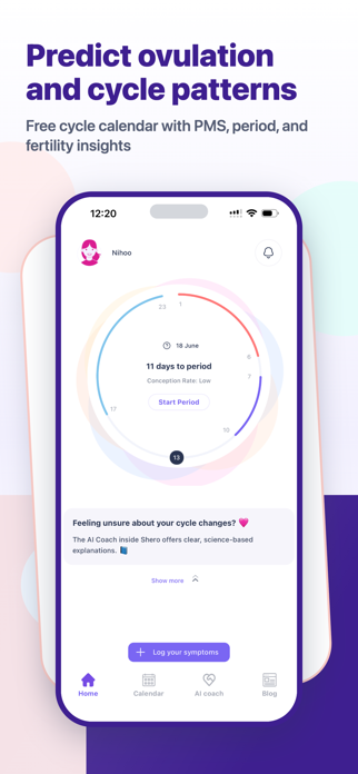 Shero: Menopause & Cycles Screenshot 4 of 10