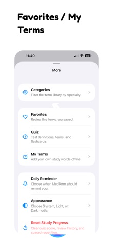 MedTerm Study Screenshot 5 of 5