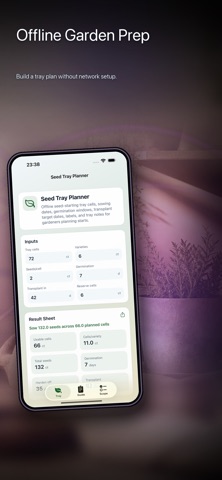 Seed Tray Planner screenshot