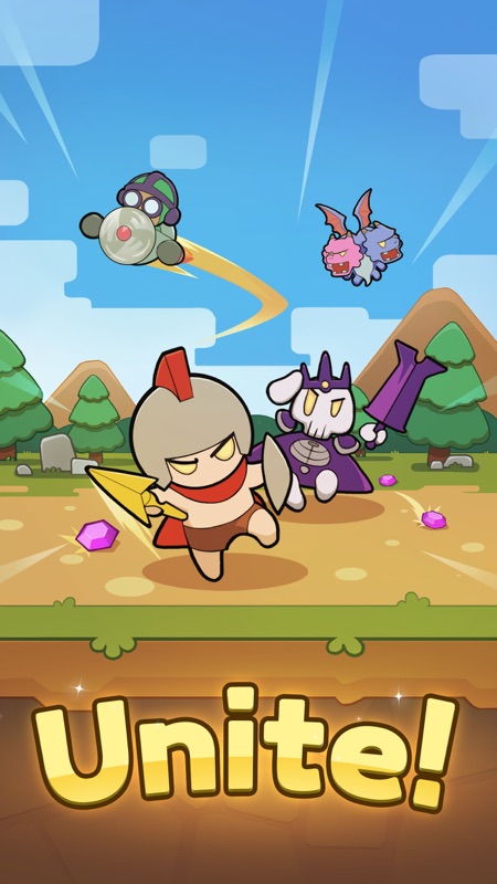 Mini Heroes: Magic Throne screenshot 1