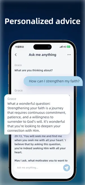 Grace: Bible Chat screenshot 4
