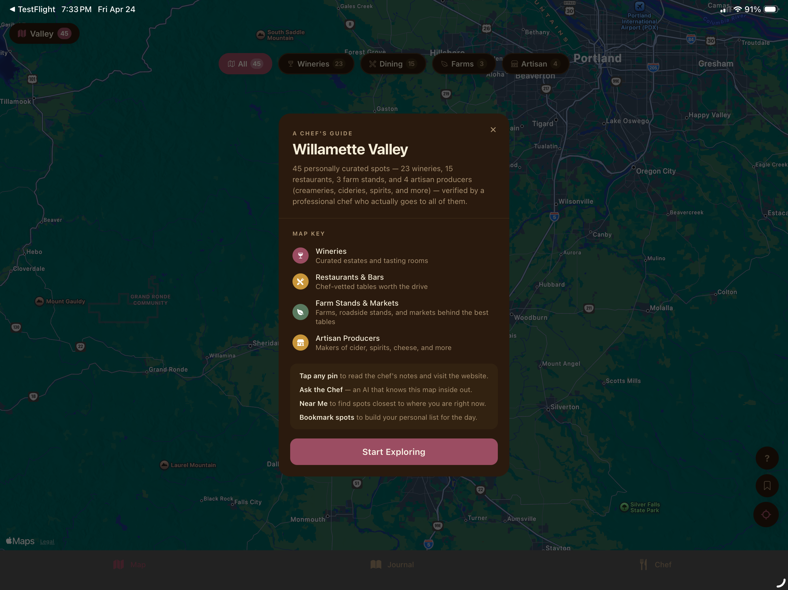Willamette Val Food Wine Farms screenshot 8