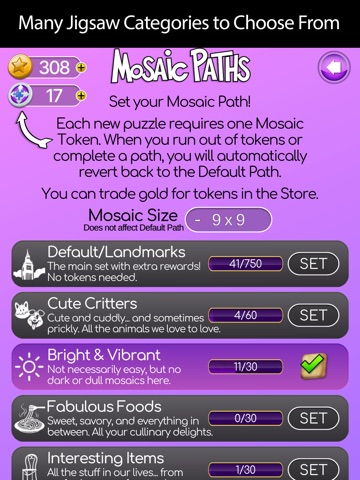 Mosaic World: Jigsaw Journey iPad screenshot