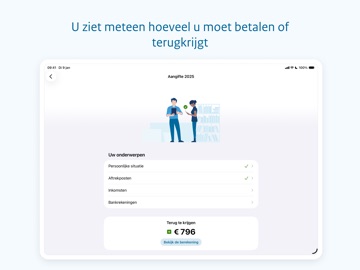 Aangifte Inkomstenbelasting iPad screenshot 2