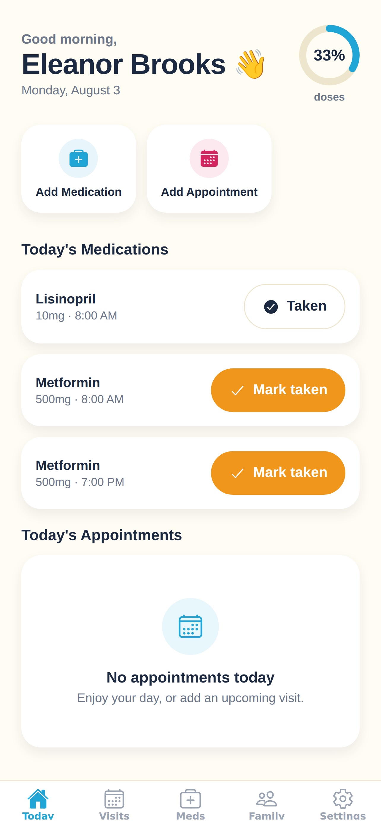 Screenshot 5 of CareCompanion - Health Tracker