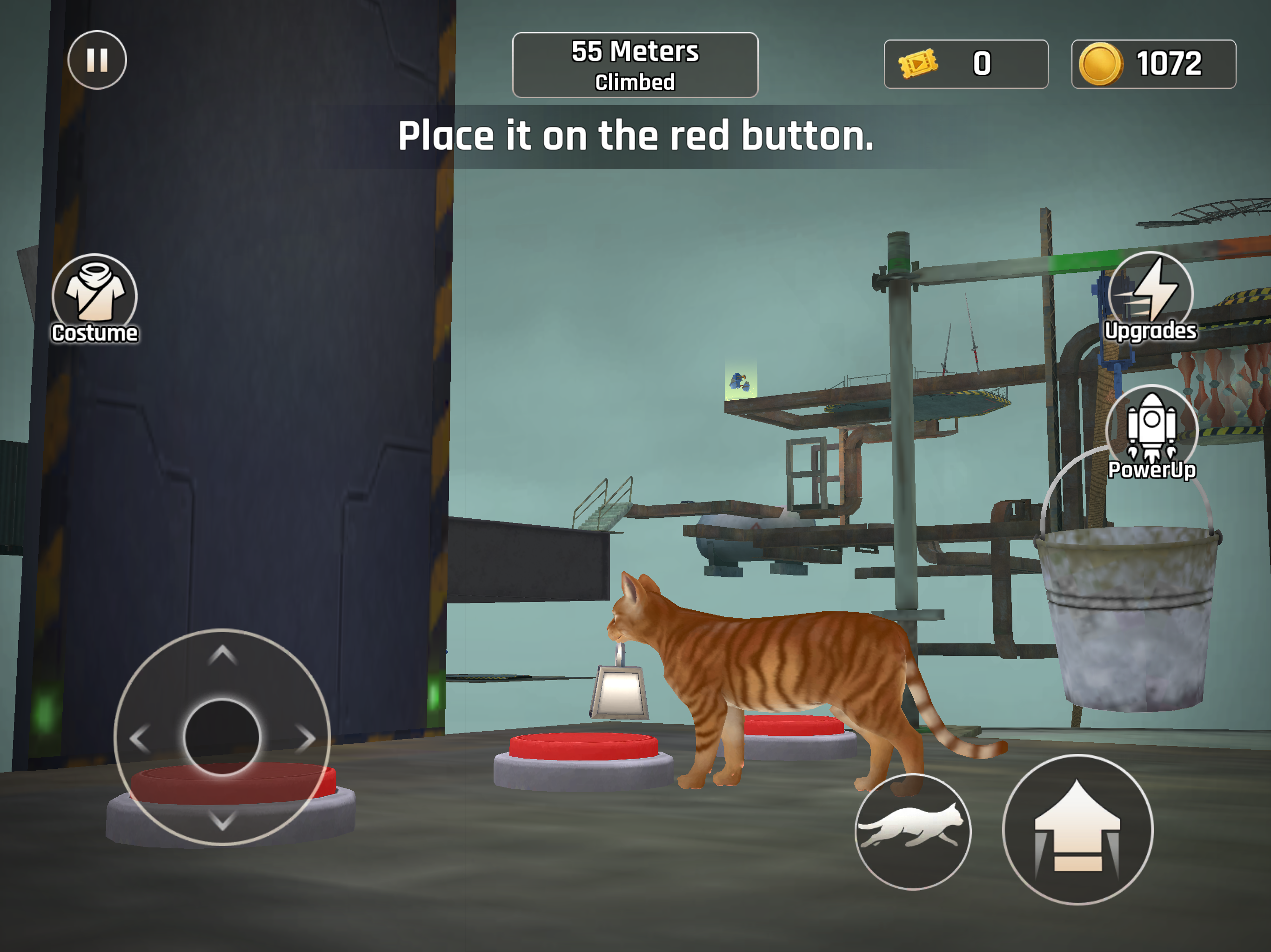 Going Up Cat Runner 3D screenshot 12