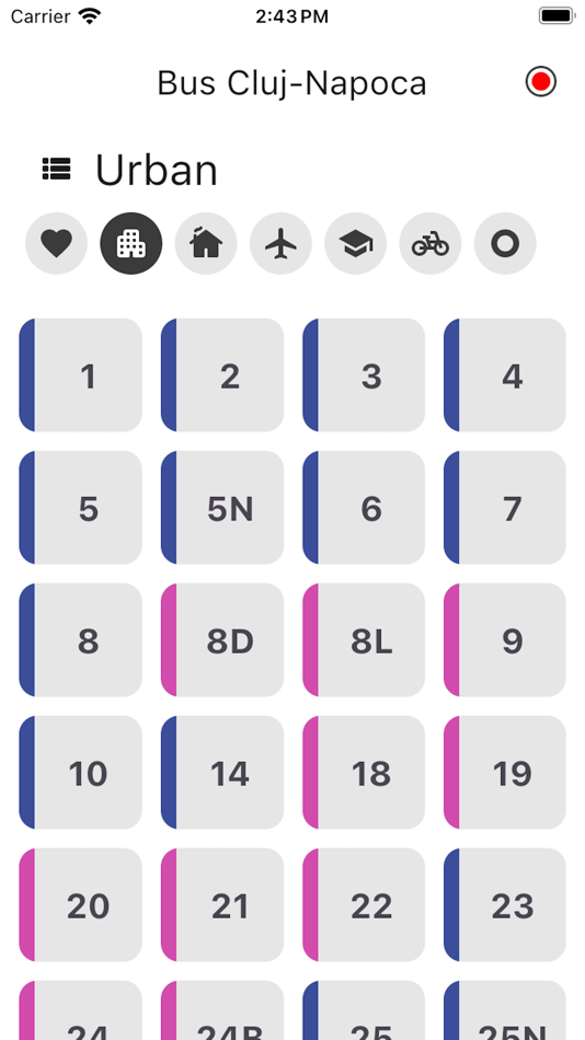 #6. Bus Cluj-Napoca (iOS) 由: Cosmin Mihu