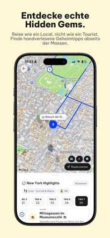 WayBee: AI Reiseplaner screenshot