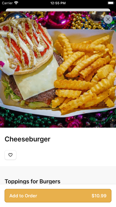 Nawlins Style Po’Boys iPhone screenshot 4 - Food & Drink app