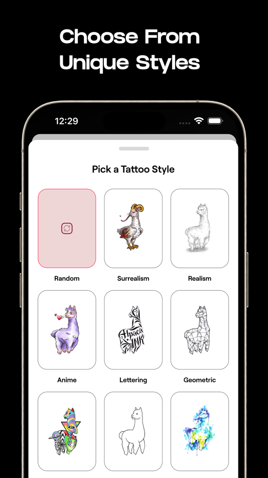 #1. Inkify - AI Tattoo Designer (iOS) Podle: Collins Chukwuma
