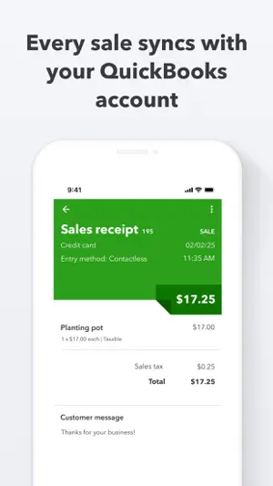 QuickBooks GoPayment POS screenshot 4