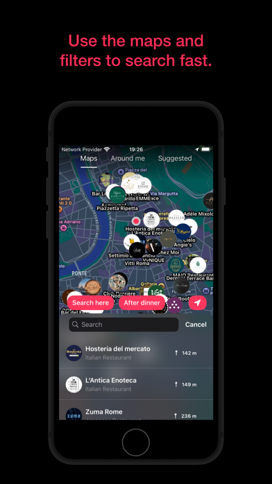 Swipe: explore cities Screenshot