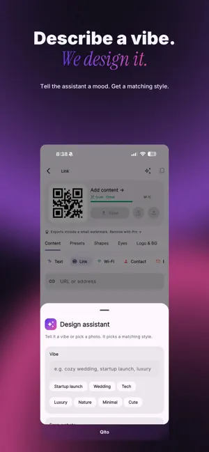 Qito: QR Code & Barcode screenshot 2
