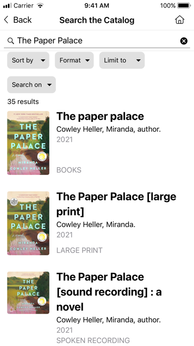 Delaware County Libraries Screenshot