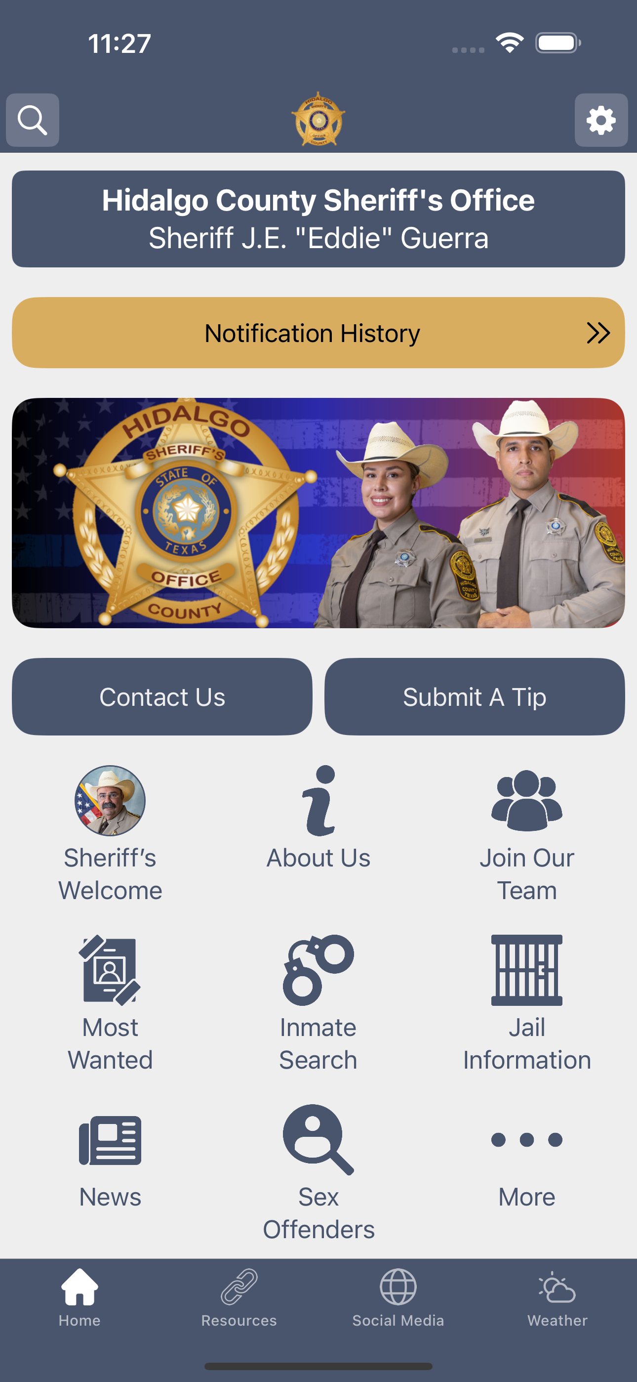Hidalgo County Sheriff TX