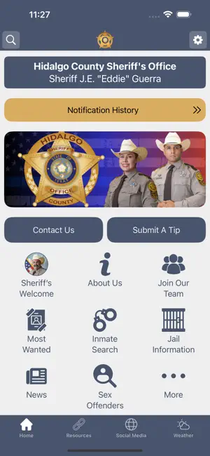 Hidalgo County Sheriff TX screenshot 1
