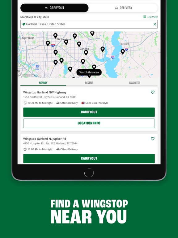 App screenshot