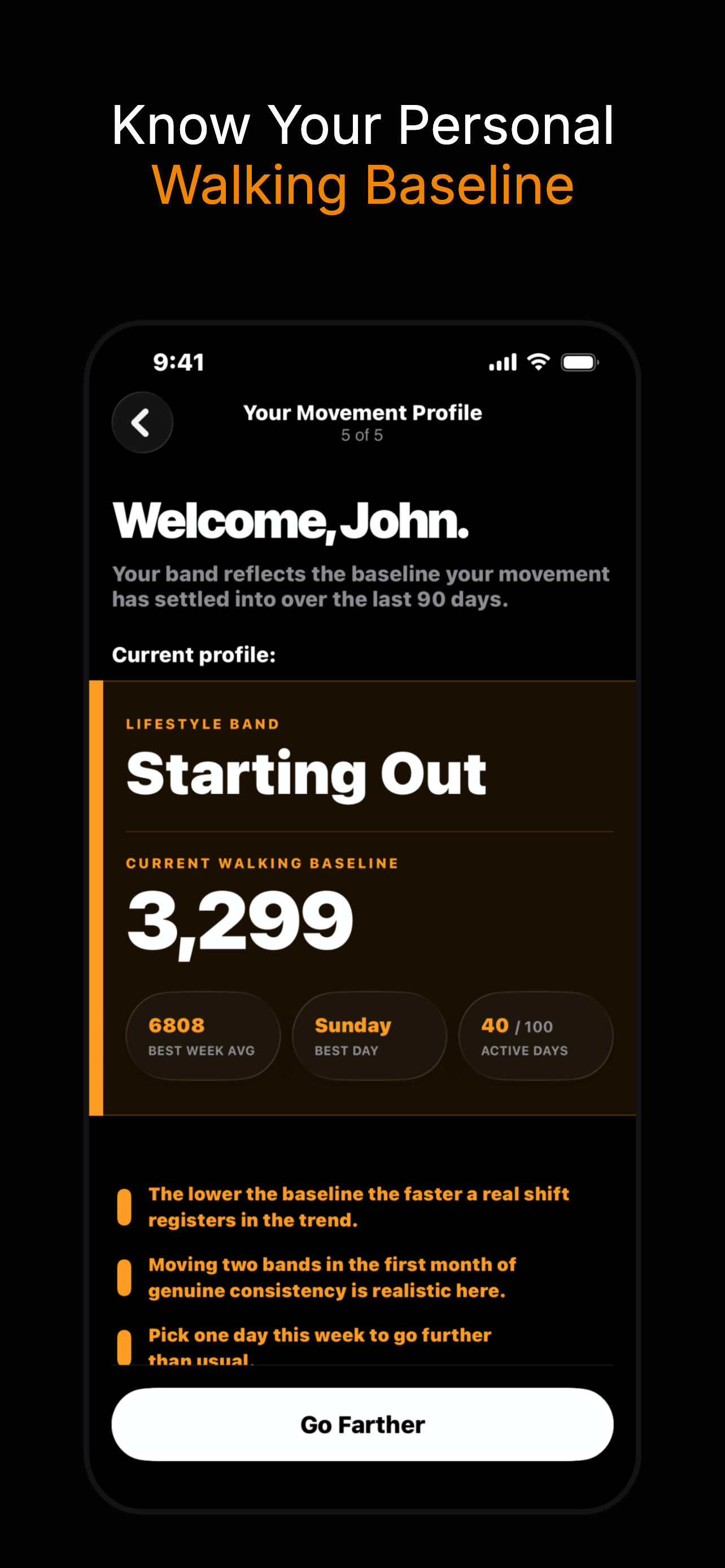 Farther: Walking Intelligence screenshot 3