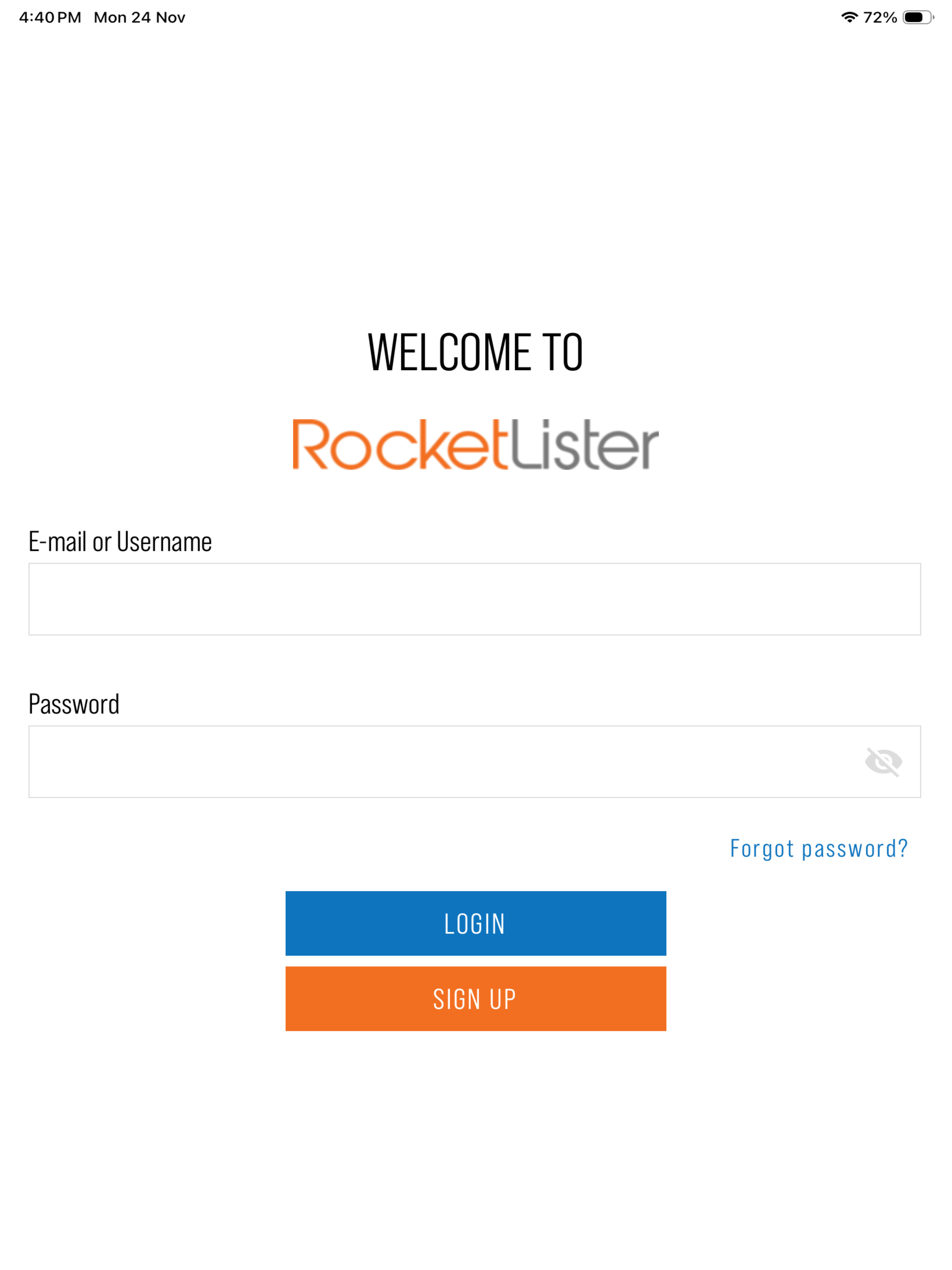 RocketLister Mobile