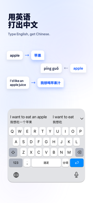 Trancy Keyboard: Learn Chinese Screenshot 3 of 9
