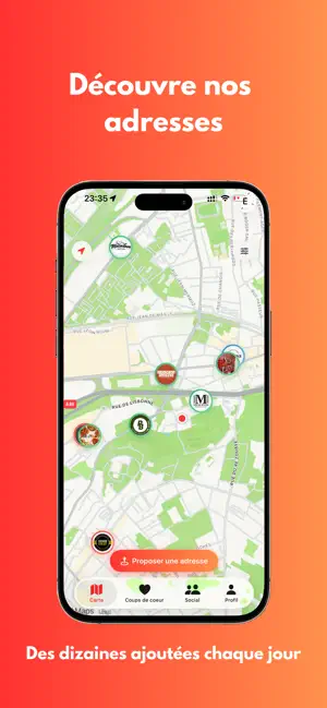 Foody : Les adresses screenshot 3