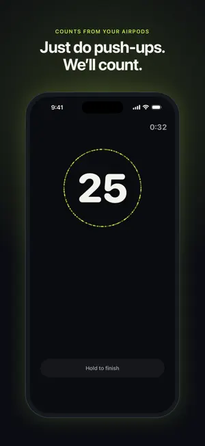 Countless: Push Up Counter screenshot 2