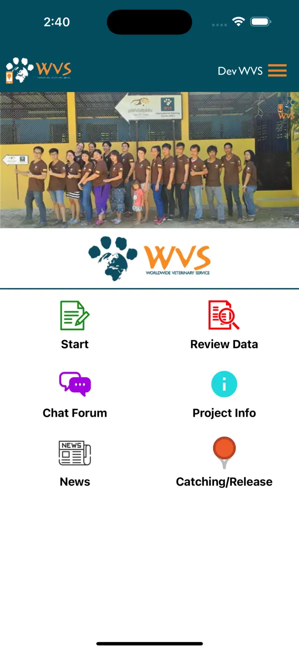 Screenshot #1 pour WVS Data Collection App