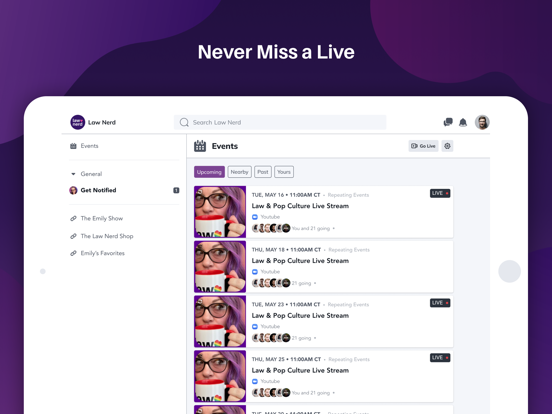 Law Nerd iPad screenshot 2 - Entertainment app