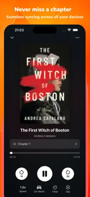 Audioblio:Audiobooks Listening screenshot 3
