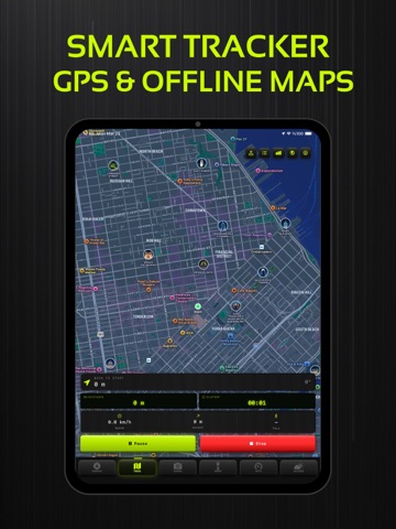 Compass X: GPS Map,Tracker iPad screenshot