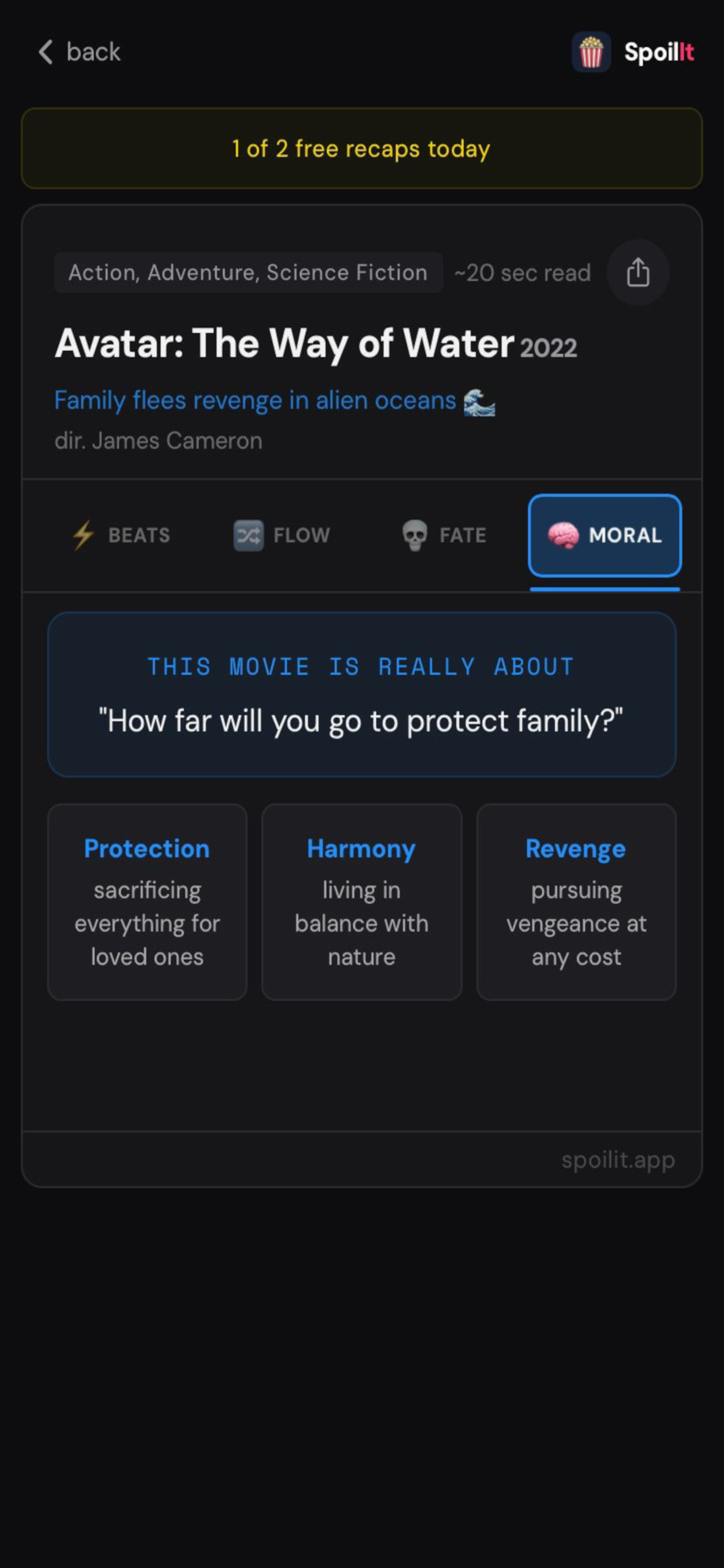 SpoilIt: Movie Spoilers