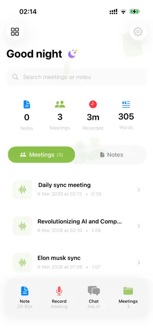 AI NoteTaker : HIPAA & SOC 2 screenshot 1